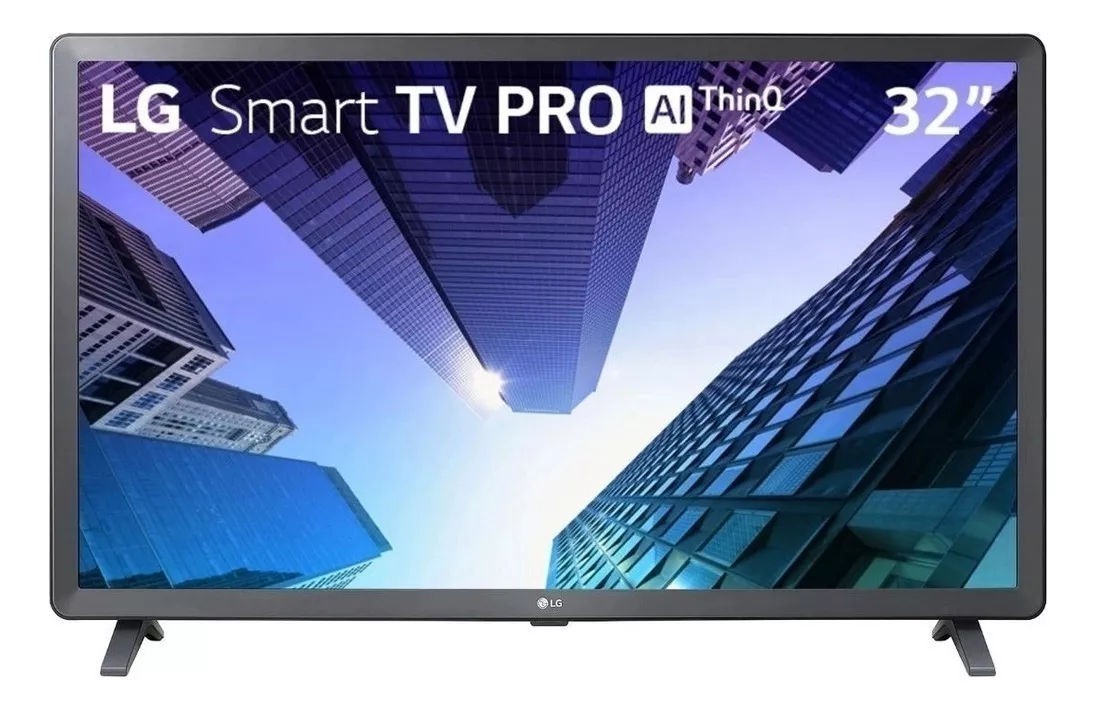 Smart TV LG 32’’ LED HD 32LQ621 Bivolt Preta